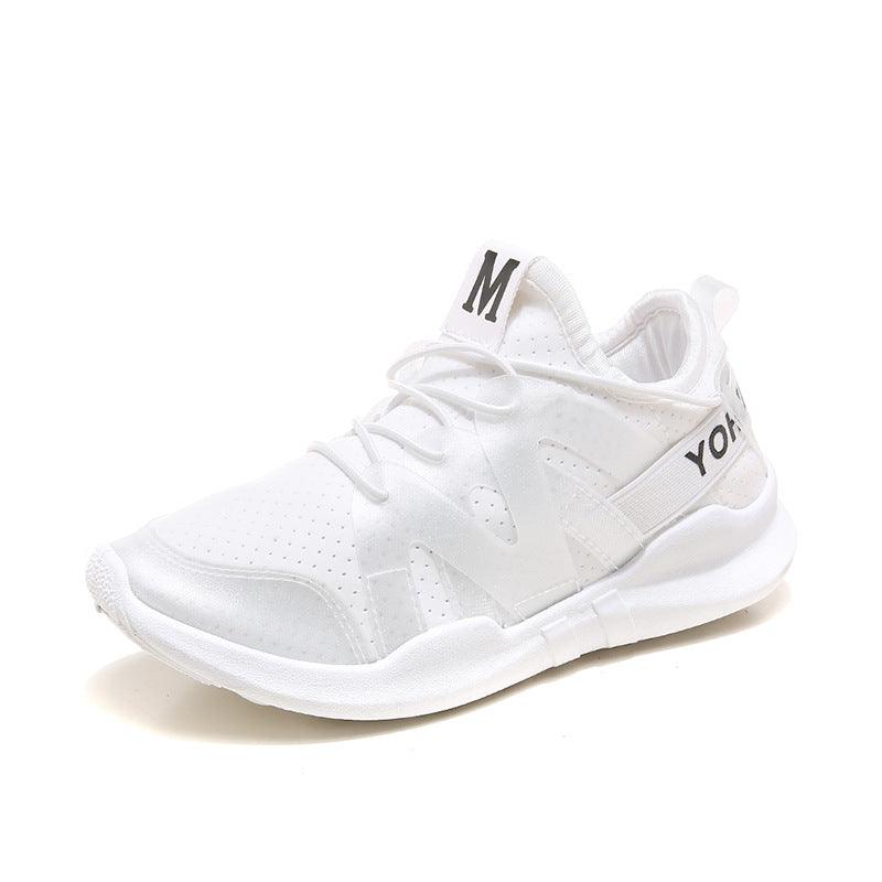 Sports Shoes Women's White Shoes Increased Breathable Casual Running Shoes - amazitshop