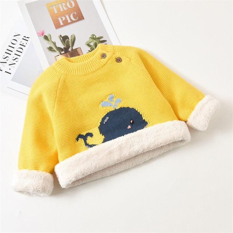 Baby plush warm clothes - amazitshop