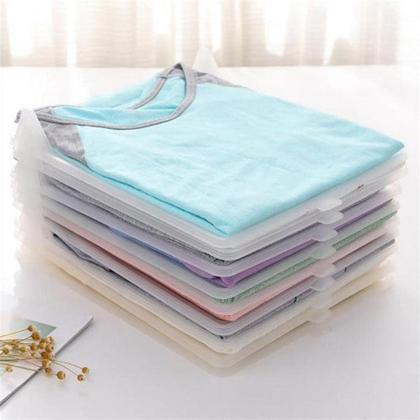 Multifunctional Durable Plastic Laundry Storage Fold Board Unique Clothing Shelves - amazitshop