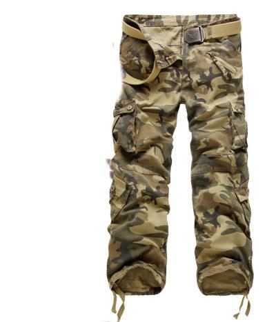 Camouflage Cargo Trousers - amazitshop