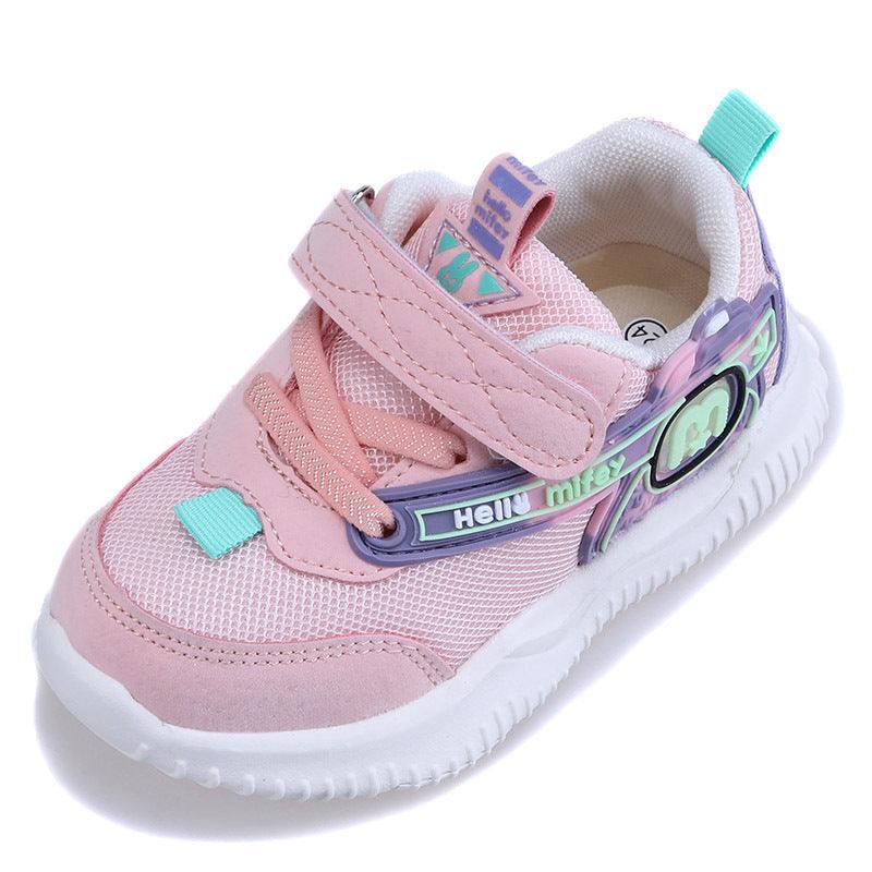 Solid-soled health net shoes for kids functional shoes - amazitshop