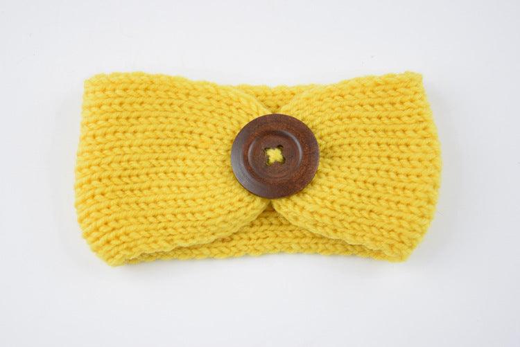 Baby wool headband hand-woven hair accessories - amazitshop