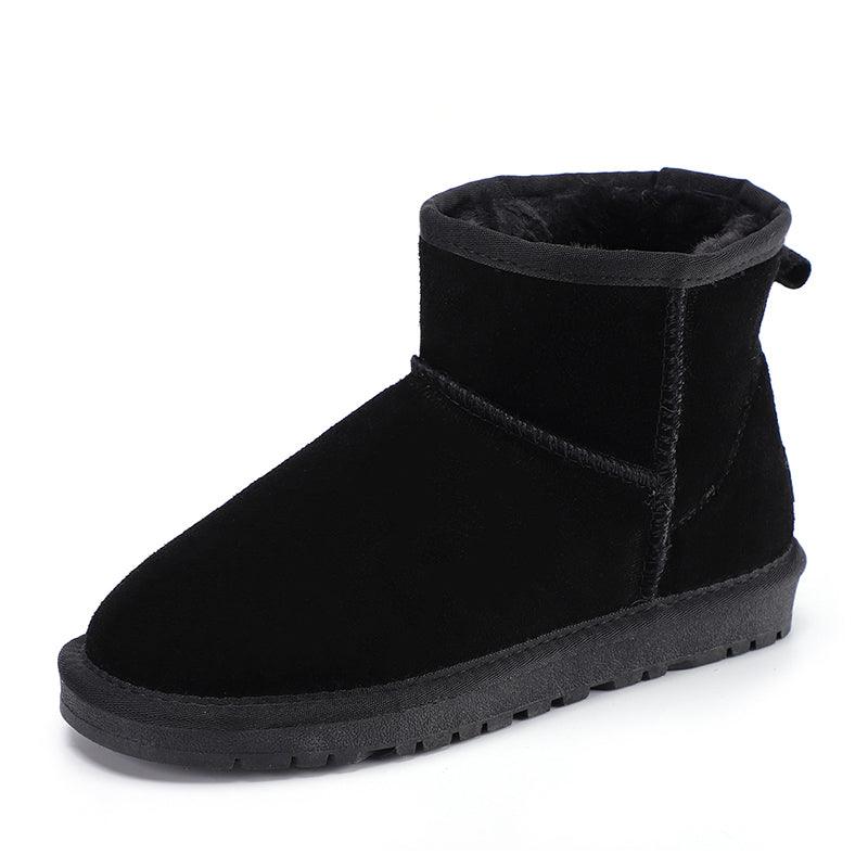 Winter Non-slip Bread Low Top Flat Cotton Shoes - amazitshop