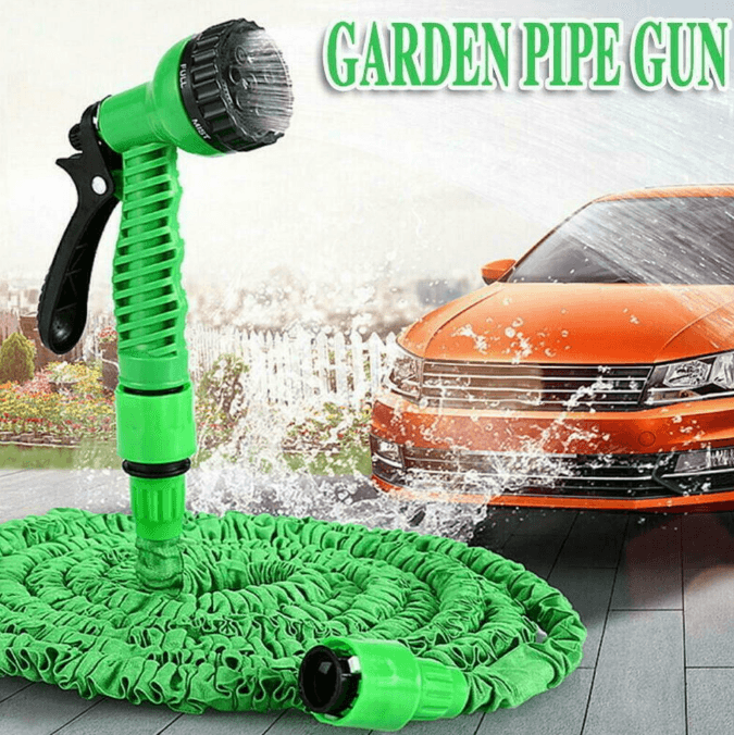7Function Spray Nozzle 100FT Water Hose Gun Multi Pattern Garden Adjustable Mist - amazitshop