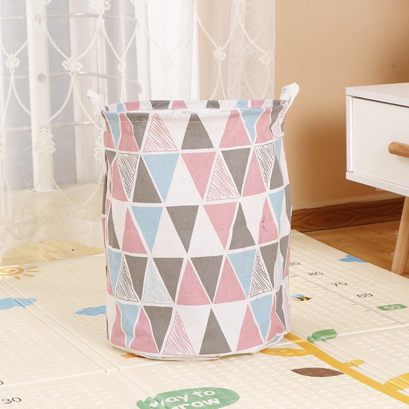 Home Fabric Folding Storage Dirty Laundry Basket - amazitshop