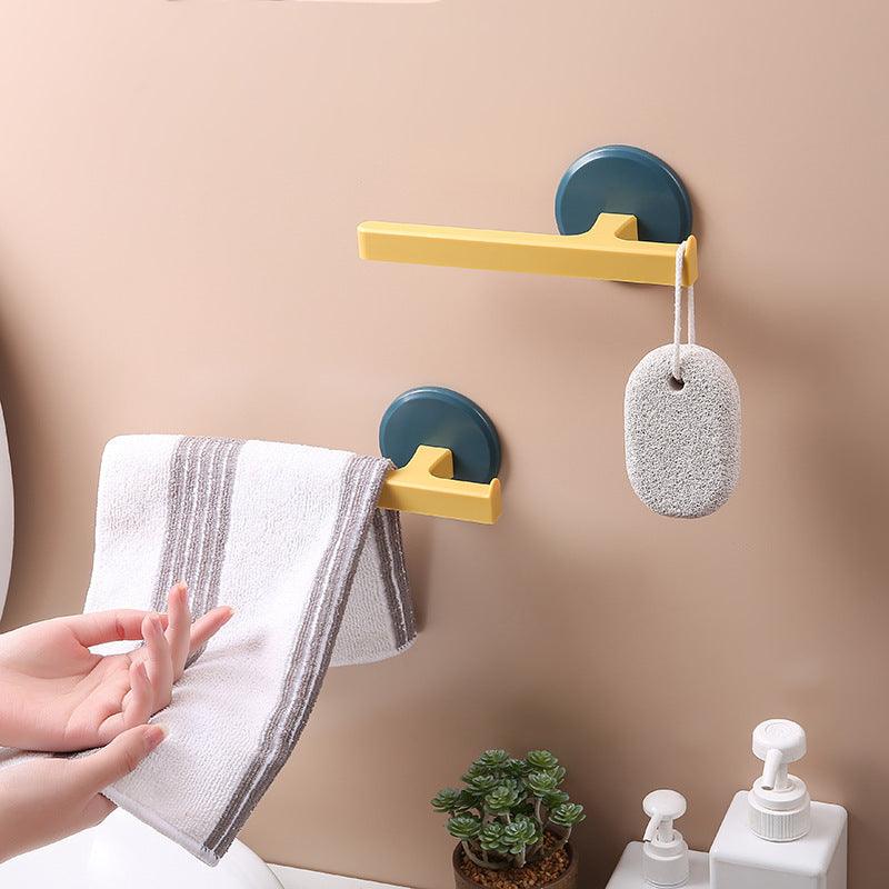 Single Pole For Hanging Towel Rack In Bathroom - amazitshop