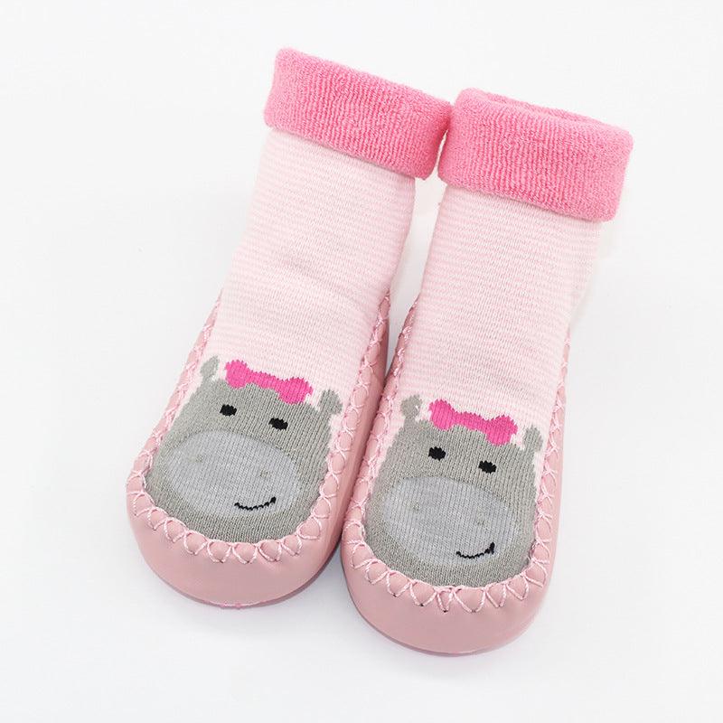 Cartoon Non-Slip Soft Sole Baby Toddler Shoes And Socks - amazitshop