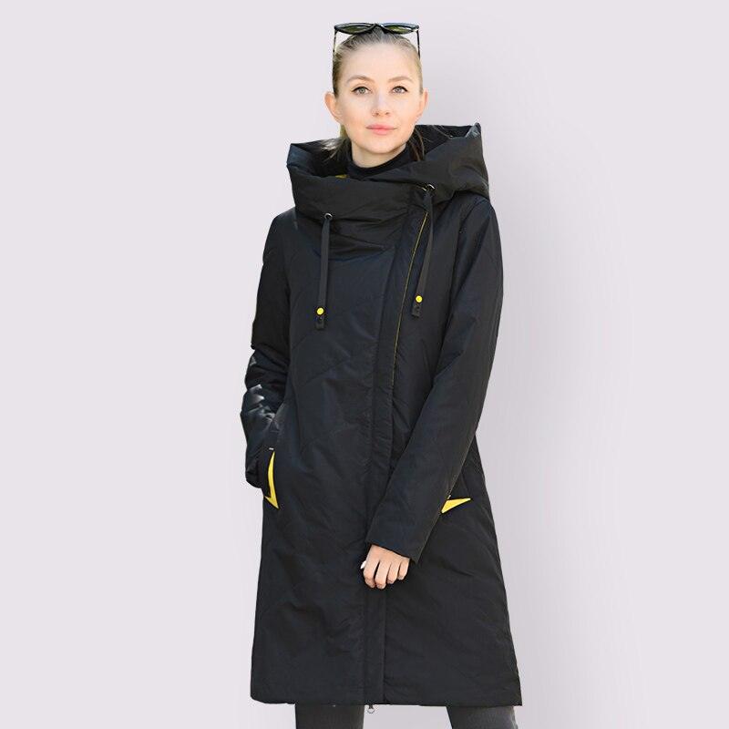 Large Winter Jackets For Women Long Jacket Outdoor Black - amazitshop