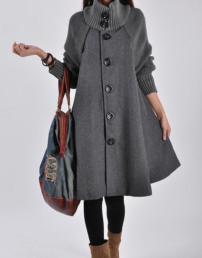 Fashion Mid-length Trench Coat For Women - amazitshop