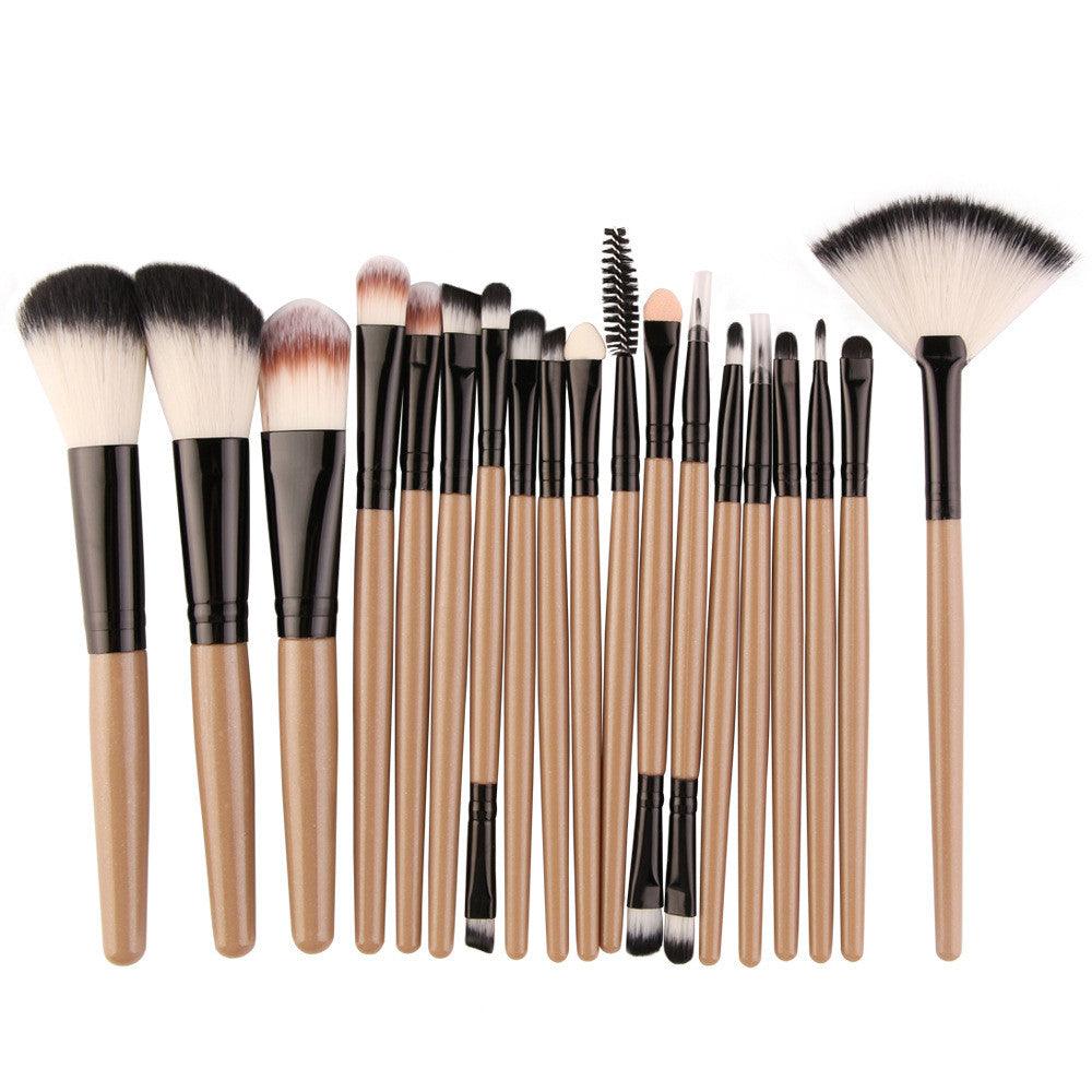 Eye Brushes, Blush Brush, Iip Brush And Fan-Shaped Makeup Brush Set - amazitshop