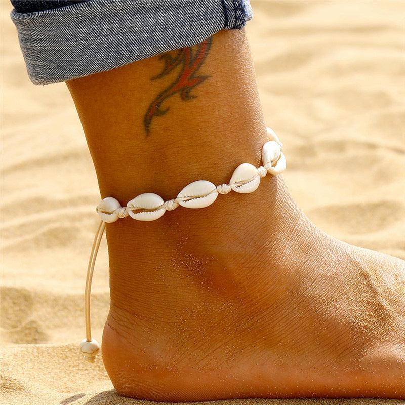 Shell Accessories Anklet Beach Sexy Adjustable Bracelet Anklet - amazitshop