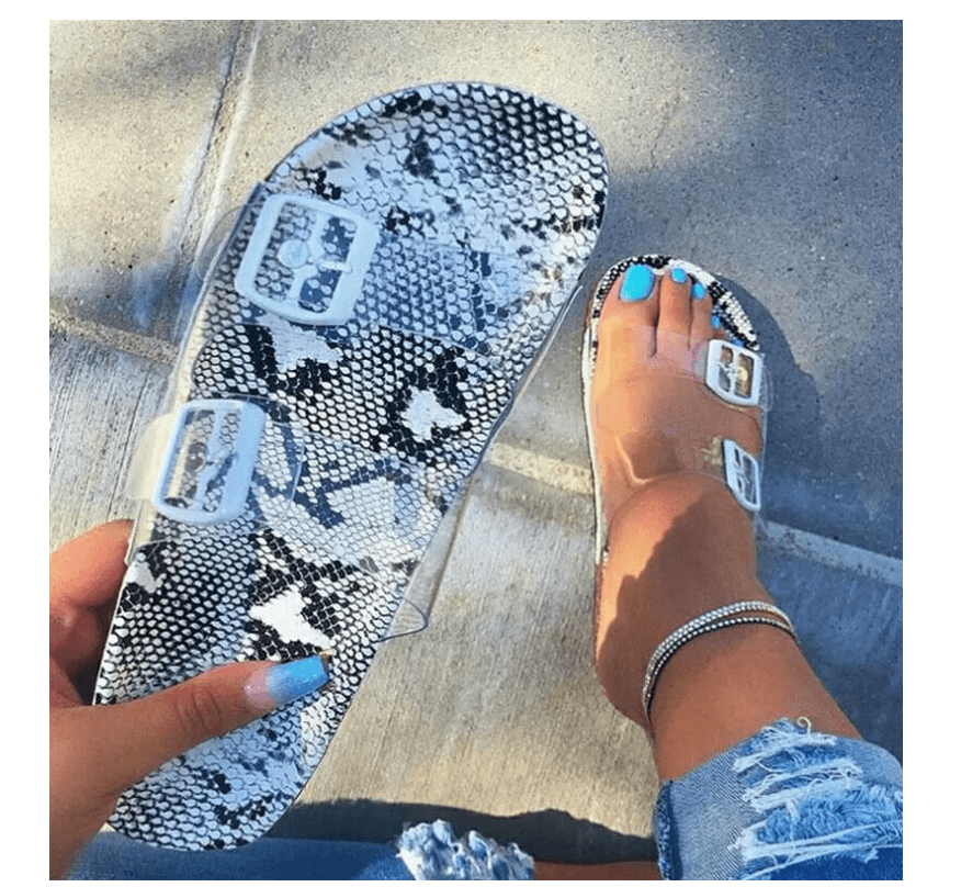 New Crystal Shoes Slippers Beach Shoes - amazitshop