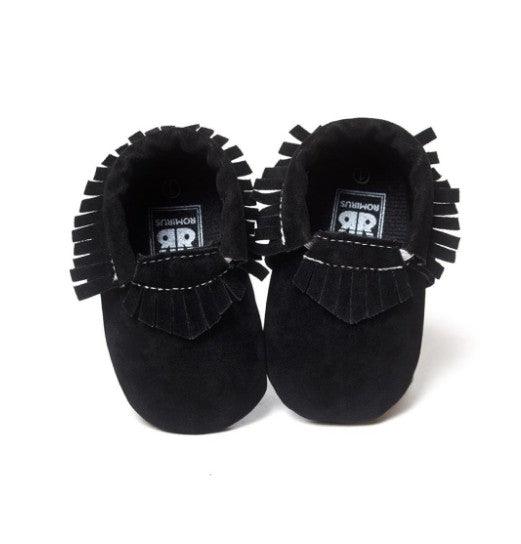 PU Suede Leather Newborn Baby Shoes - amazitshop