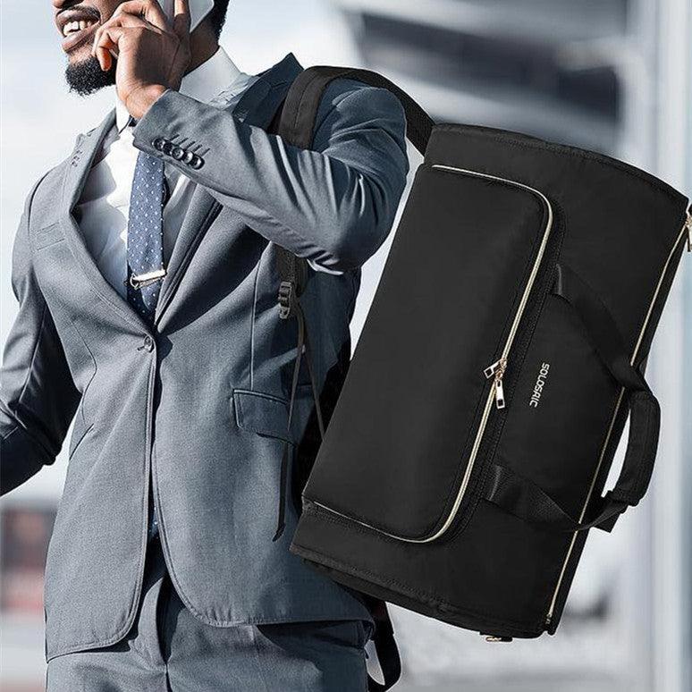 Travel Suit Dustproof Bag Convertible Wear-resistant Folding Storage Backpack - amazitshop