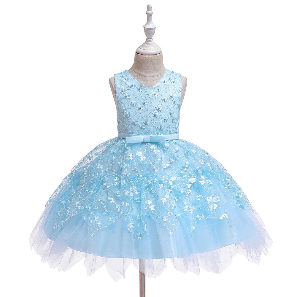 Clothing Baby Girls Middle And Small Children Kindergarten Dresses - amazitshop