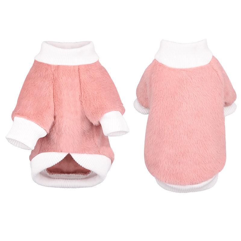 Pet Clothing Warm In Autumn And Winter Casual Dog Cat Clothing Mink Fur Thickened - amazitshop