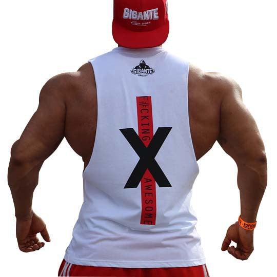 Men Bodybuilding Tank Tops Gyms Fitness Workout Sleeveless Shirts Casual - amazitshop