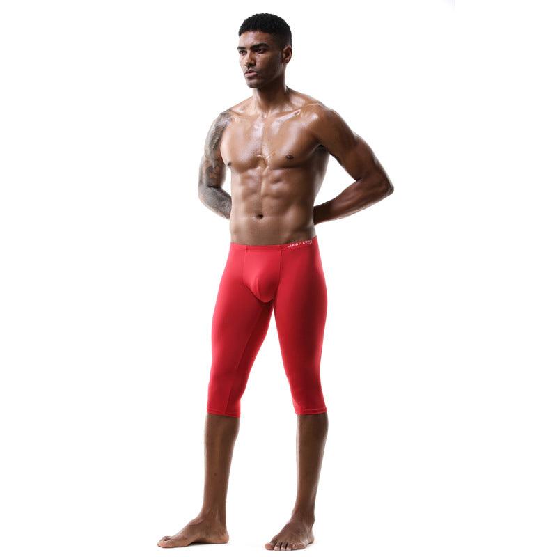 Over-the-knee Midriff Gym And Running Exercise Bottoms - amazitshop