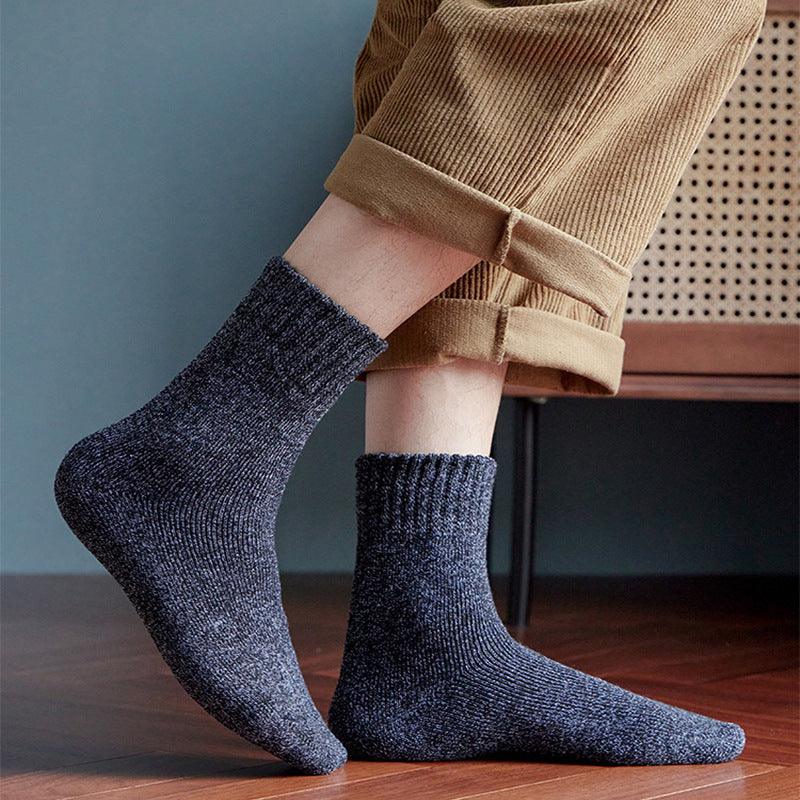 Tube Socks Thick Fleece-lined Warm Terry - amazitshop