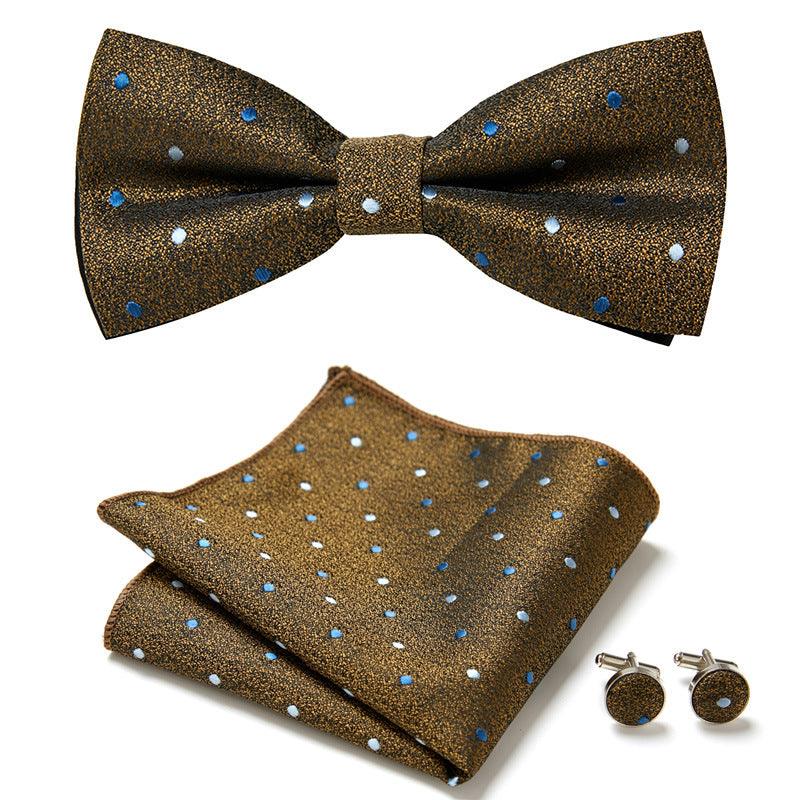 Three Piece Set Of Stylish Bow Ties - amazitshop