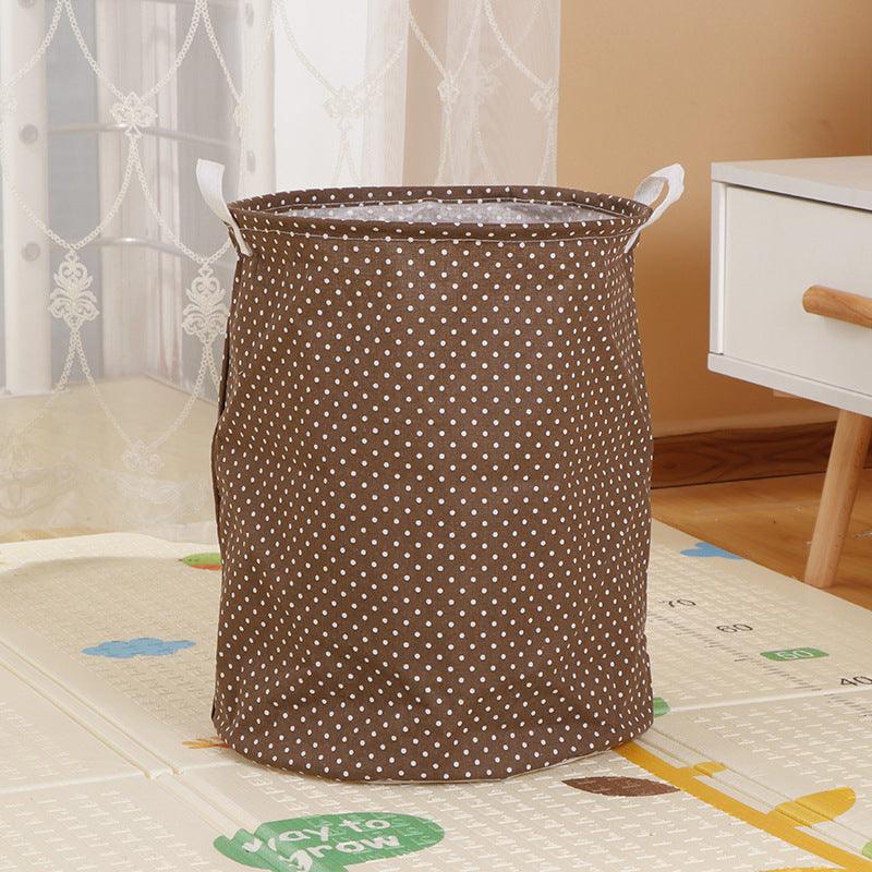 Home Fabric Folding Storage Dirty Laundry Basket - amazitshop