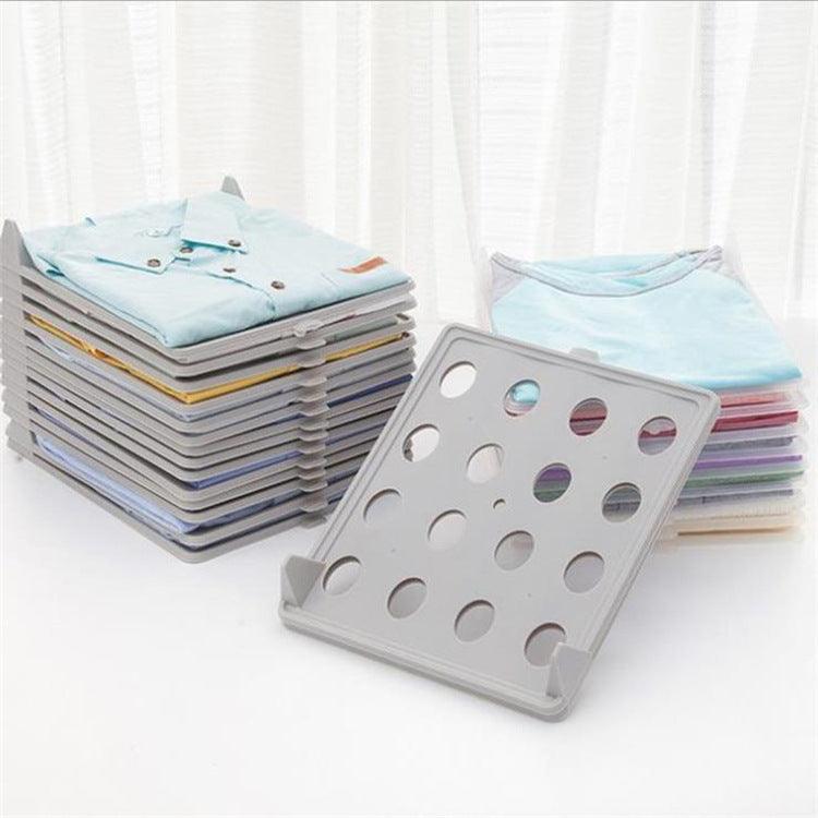 Multifunctional Durable Plastic Laundry Storage Fold Board Unique Clothing Shelves - amazitshop