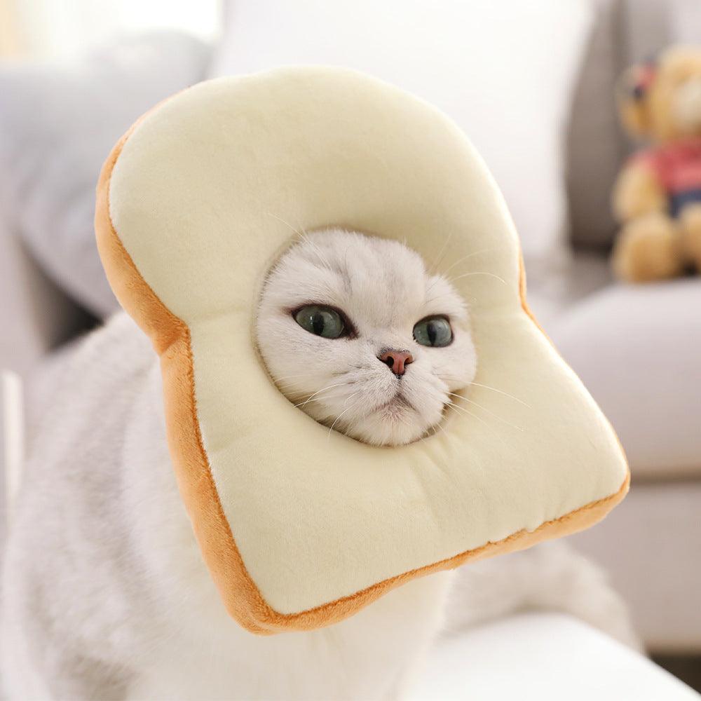 Kitty Toast Headgear Pet Headdress Accessories Funny - amazitshop