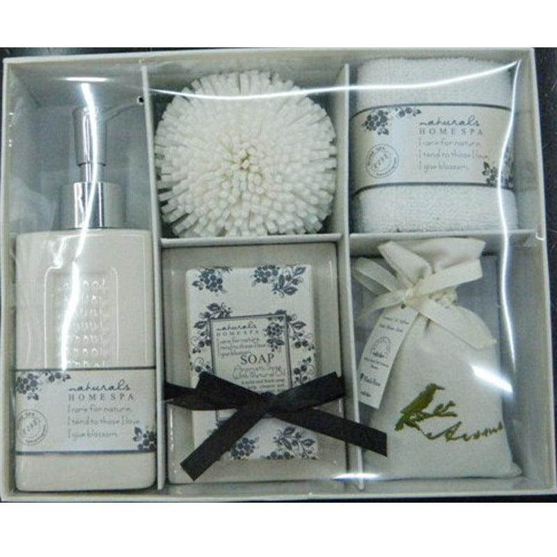 Bathrooms suit, bathing suit, pottery and bathroom, five pieces of bathroom accessories bath gift box wholesale