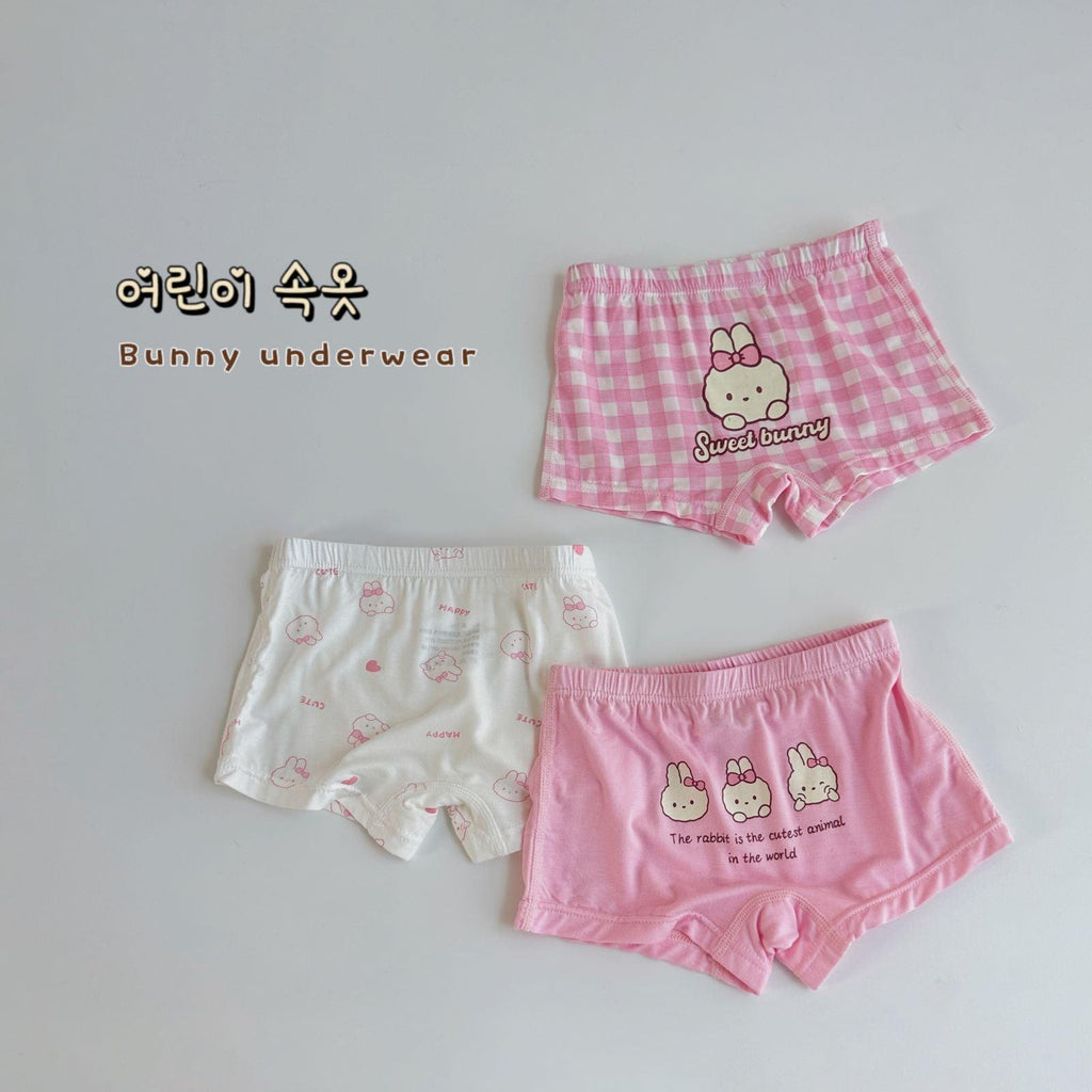 Three-piece Set Children's Underwear Modal Printing Baby Kindergarten Boxer Shorts - amazitshop