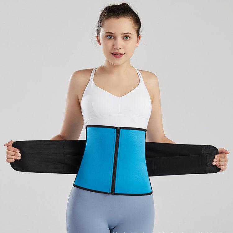 Tummy Sweat Shapewear Bodysuits Women Waist Trainer Slimming 2-3 Belts Workout Shaper Corset - amazitshop