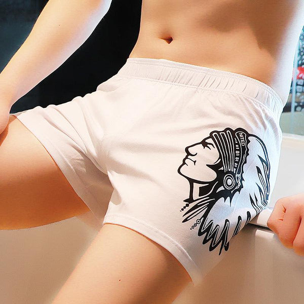 Men's Underwear Loose Boxer Plus Size Cotton Pajama Pants - amazitshop