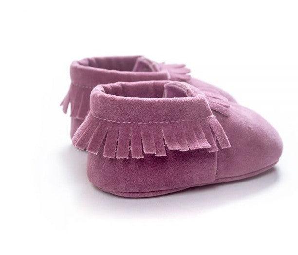 PU Suede Leather Newborn Baby Shoes - amazitshop