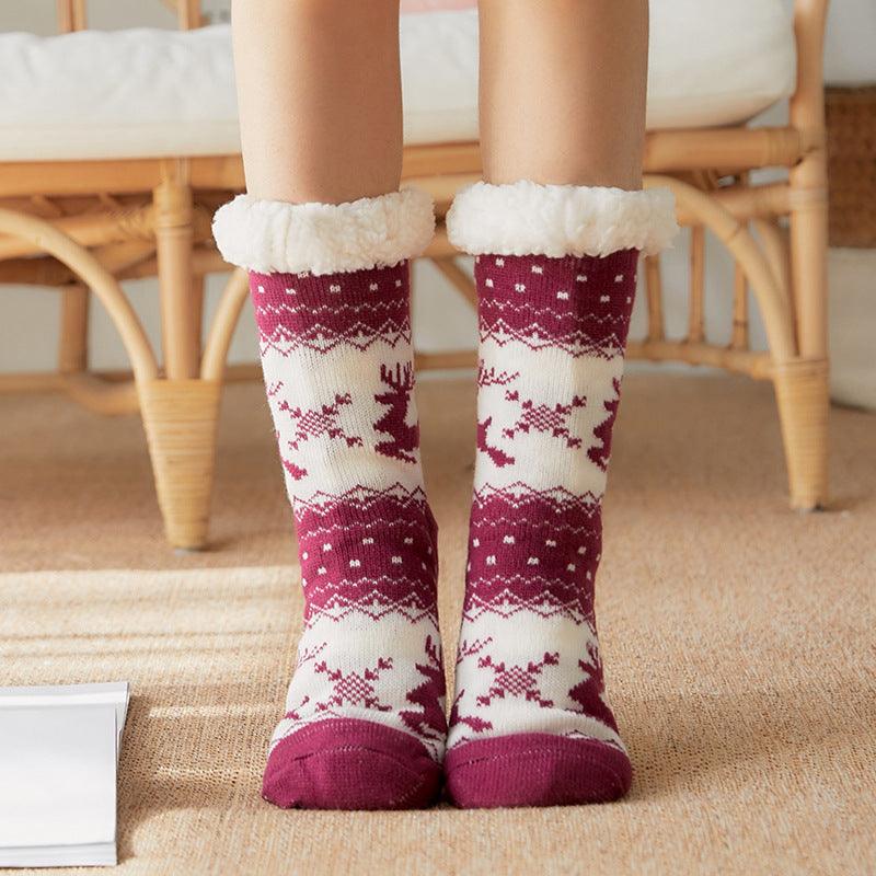 Plush Snow Socks Sleep Socks Leg Sets - amazitshop
