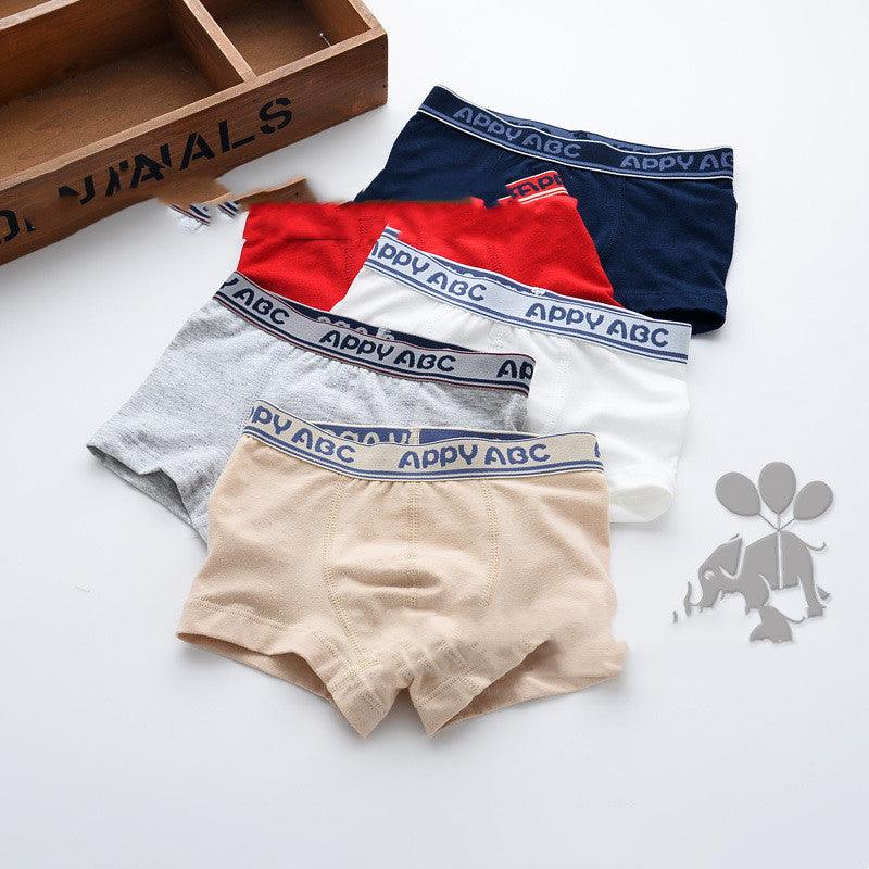 Children's Underwear Boys Baby Cotton ABC Letters 5 - amazitshop