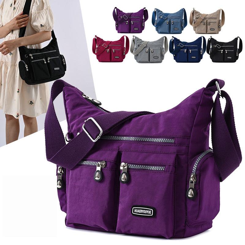 Women Shoulder Bags Multiple Pockets Waterproof Crossbody Bags - amazitshop