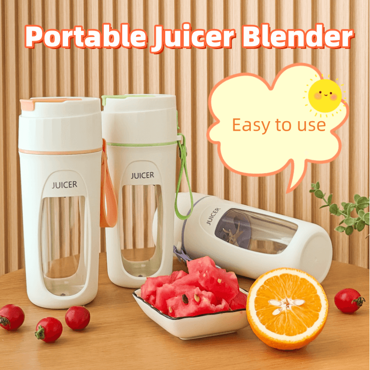 Portable Blender Electric USB Charging Outdoor Automatic Juicer Cup Juice Maker Kitchen Supplies - amazitshop