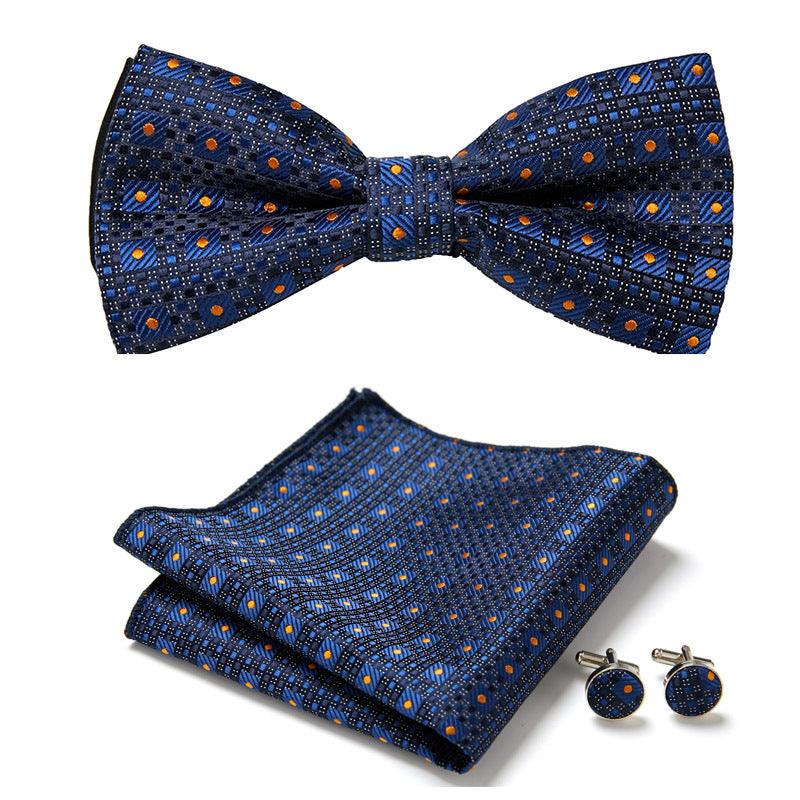 Three Piece Set Of Stylish Bow Ties - amazitshop