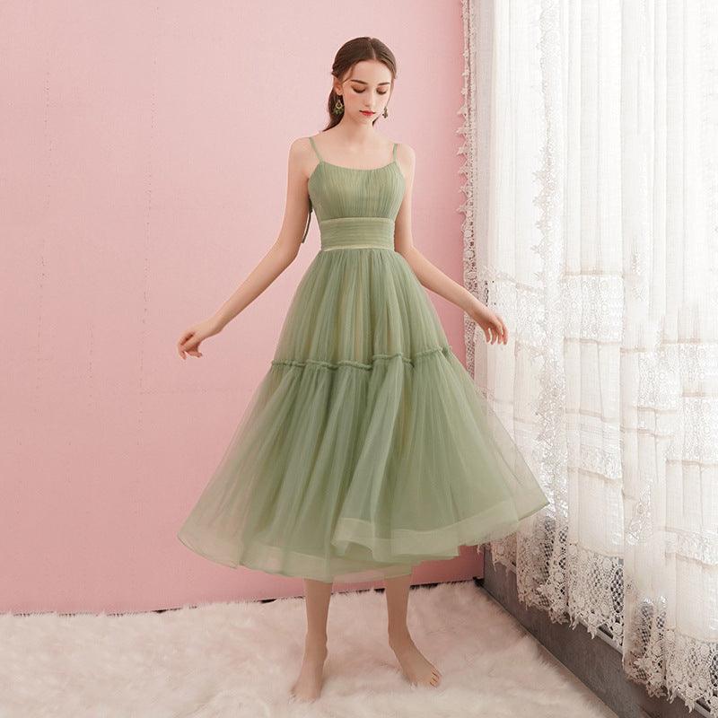Super Fairy Mori Style Mid-length Small Dress - amazitshop