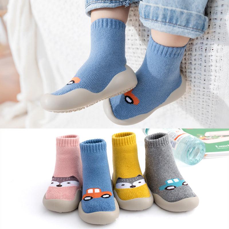 Baby Floor Socks And Shoes Warm And Thick Terry - amazitshop