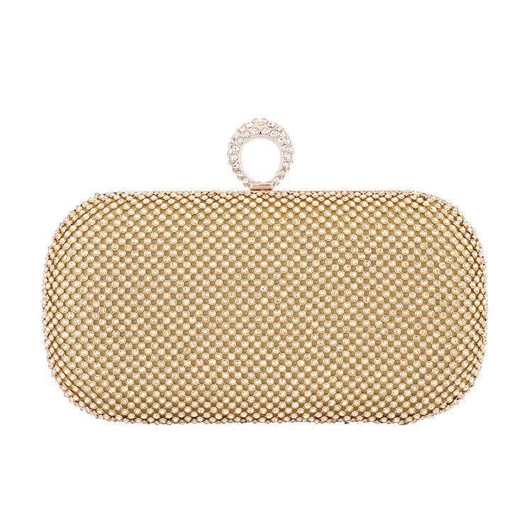 Evening Clutch Bags Diamond-Studded Evening Bag With Chain Shoulder Bag - amazitshop