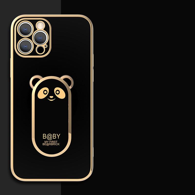 Panda Magnetic Ring Holder Phone Case Cover - amazitshop