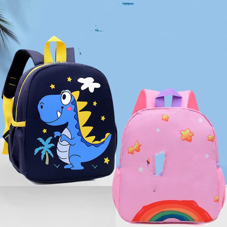 Kindergarten Men's And Women's Burden Reduction Decompression Anti-lost Fashion All-match School Bag Cartoon Student Schoolbag Wholesale - amazitshop