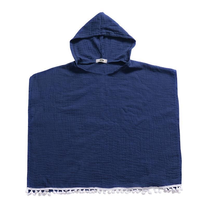 Men and Women Baby Solid Color Hooded Cloak Europe and America - amazitshop