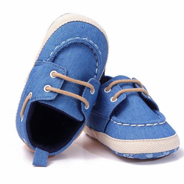 Canvas Shoes Boys Baby Peas Soft-soled Non-slip Toddler Shoes - amazitshop