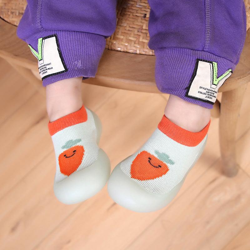 Floor Socks Shoes, Baby Non-slip Footwear, Soft Sole, Indoor Shoe Covers, Feet - amazitshop