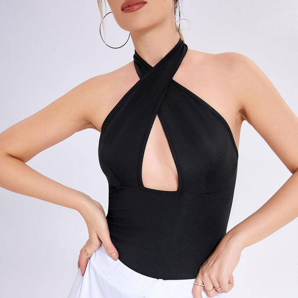 Sexy Connective Clothing Women's Foreign Trade Sleeveless Suspender Vest - amazitshop
