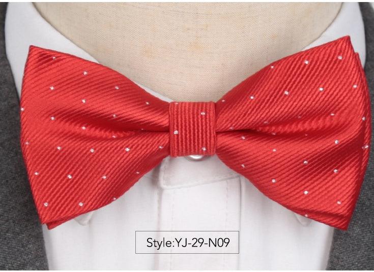 Men's Bow Ties Groom's Groomsmen Highlights - amazitshop