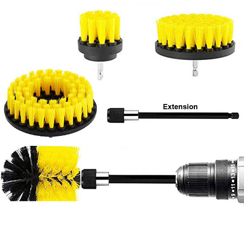 Household Electric Cleaning Brush, Electric Drill Brush, Carpet Cleaning Brush - amazitshop