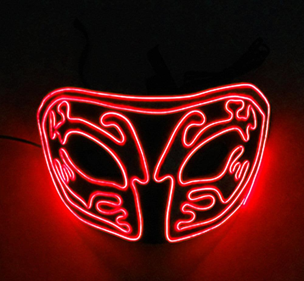 Cold Light Eva Half Face Glow Mask Holiday - amazitshop