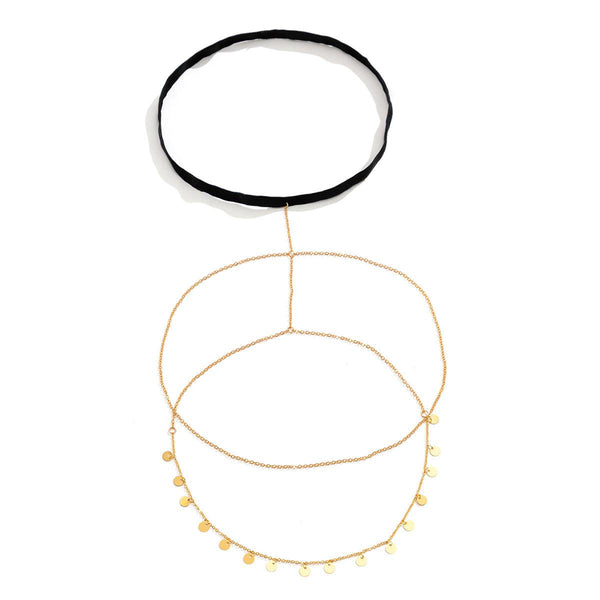 Jewelry Elastic Chain Geometric Body Chain Simple - amazitshop